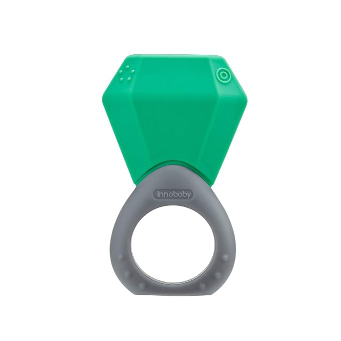 INNOBABY TEETHIN' Smart Birthstone Ring TEETHER - May (Emerald)