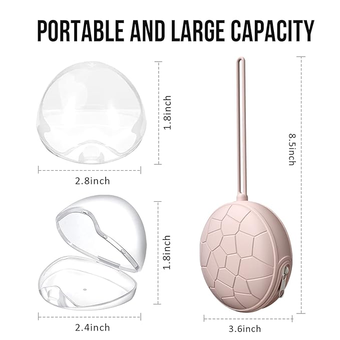 Smlpuame Pacifier Holder Case,BPA Free Portable Pacifier Storage Container,Silicone Baby Pacifier Cover Pouch for Diaper Bag Stroller,Travel Outdoor Activities,Easy to Clean(Mint)