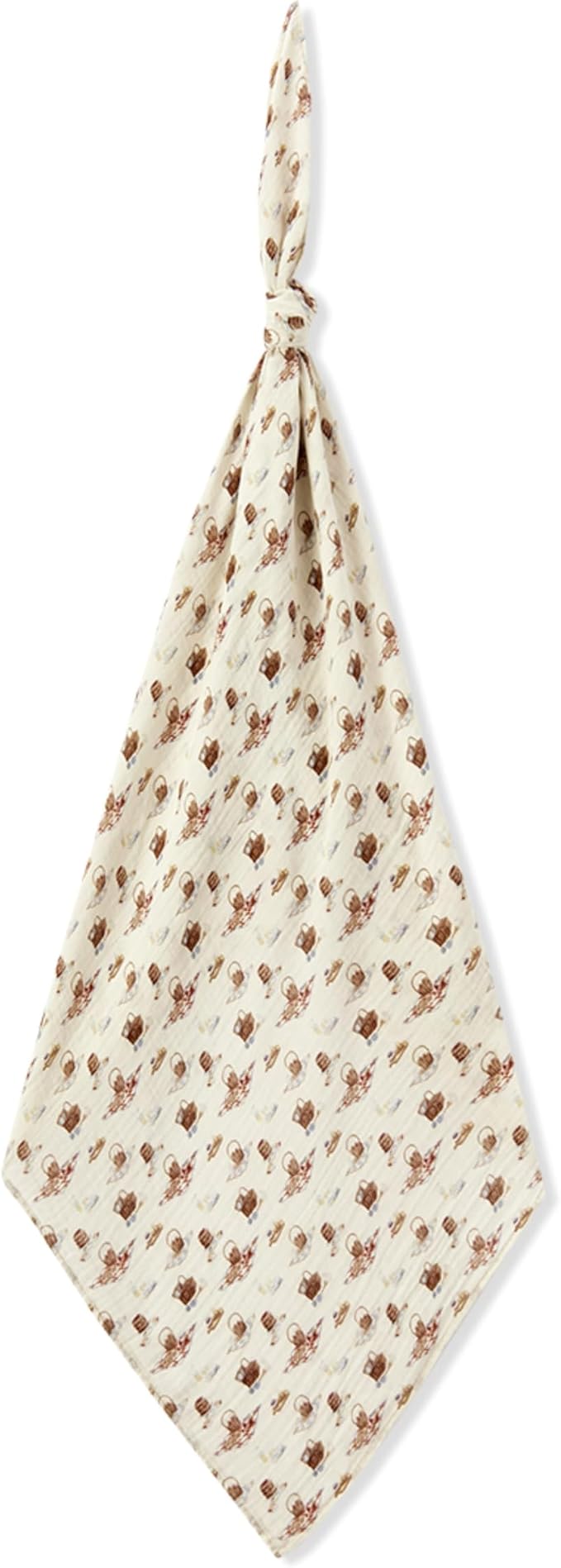 Milkbarn Baby Swaddle Blanket - Soft & Gentle 100% GOTS-Certified Organic Cotton - Nursery Swaddling Blankets for Boys and Girls, Picnic