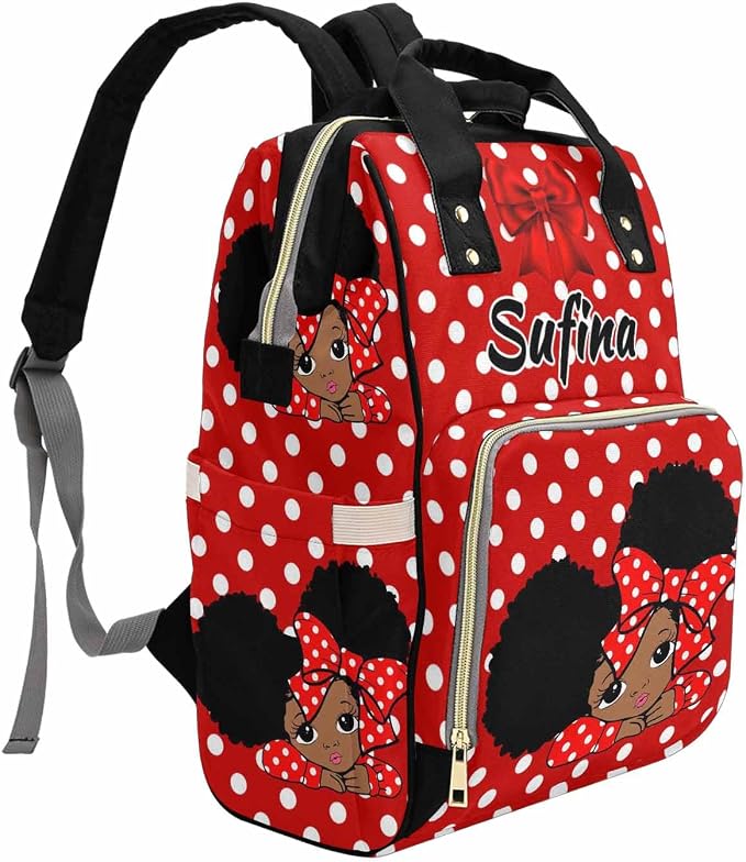 D-Story Personalized Diaper Bag For Baby Boy Personalized Name Mommy Bag Customized Backpack Customized Name Shoulders Bag