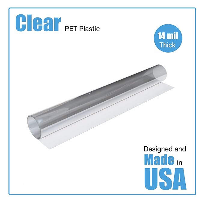 KidKusion Banister Guard for Childproofing and Pet Safety | Made in USA | 15' L x 33" H | Shatterproof Plastic Transparent Roll with Zipties and Hole Punch