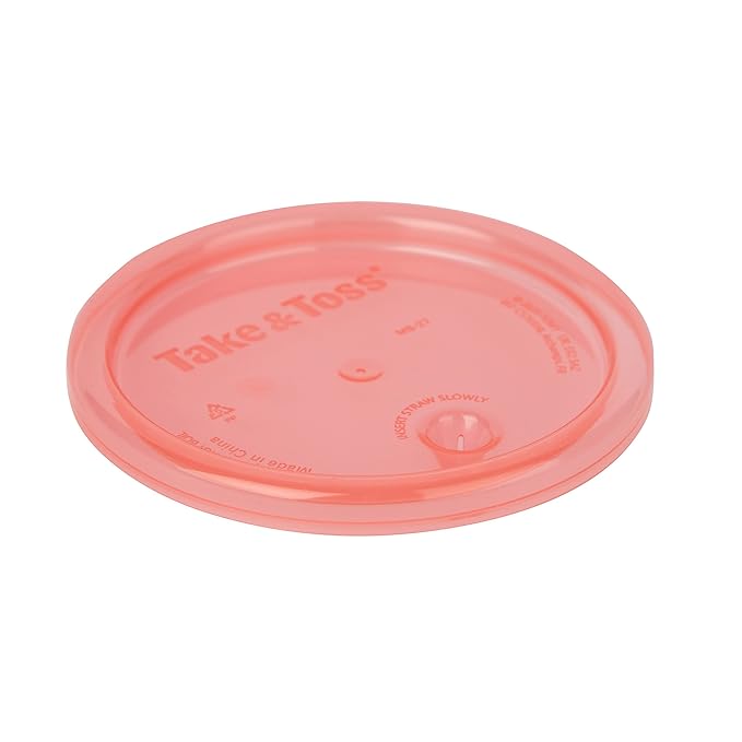 The First Years Cocomelon Take & Toss Toddler Straw Cups - Spill Proof Toddler Sippy Cups with Snap On Lids and Straws - Kids Feeding and Party Supplies - 10 Oz - 8 Count