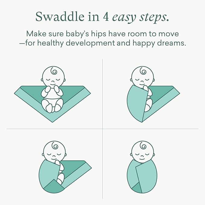 PurComfy Supersoft Swaddle Blanket, Premium Bamboo Viscose Baby swaddling Blankets for Newborns, Lightweight & Breathable Swaddle Blankets for Boys and Girls, 47??x 47?? Neutral Baby Essentials