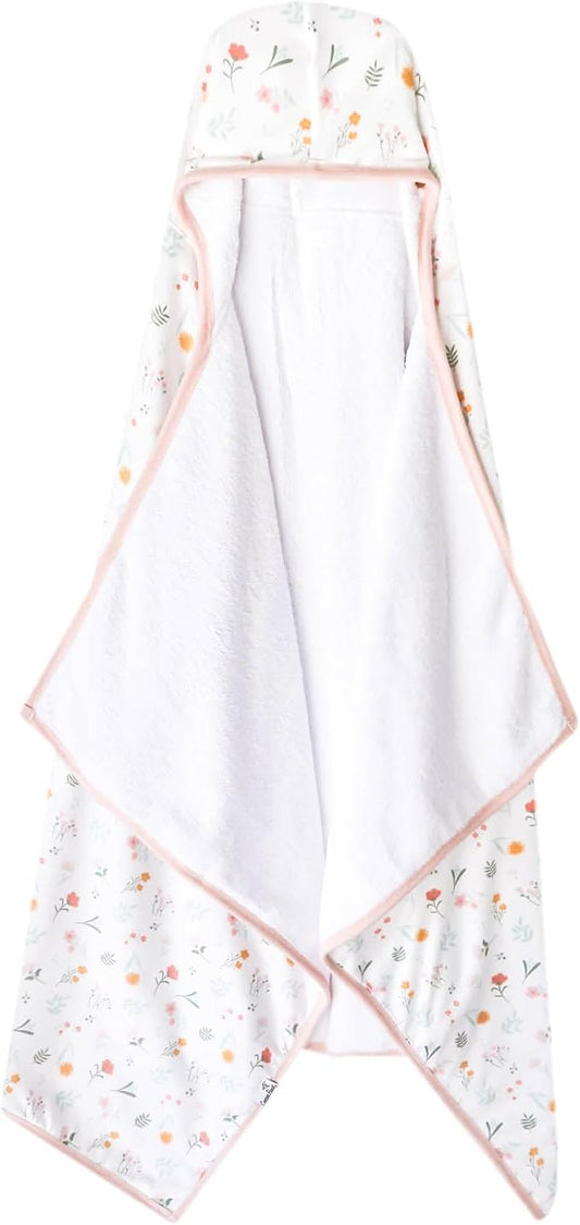 Copper Pearl Hooded Bath Towels Premium Knit/Terry Cloth Toddler Towels with Hood, Pockets, and Cool Designs - Great to Gift and Make Bath Time Fun - Big Kids Hooded Towel, Mabel