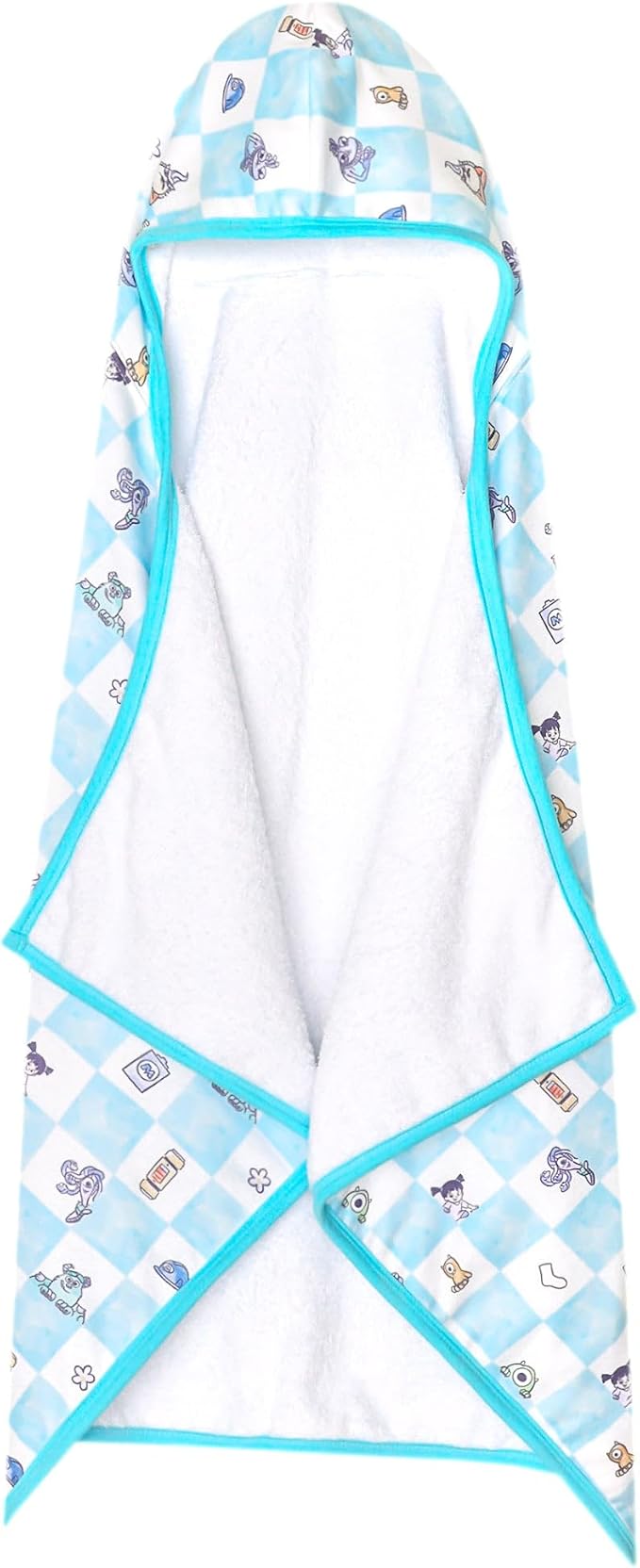 Copper Pearl, Monsters Inc Medley Premium Big Kid Hooded Towel