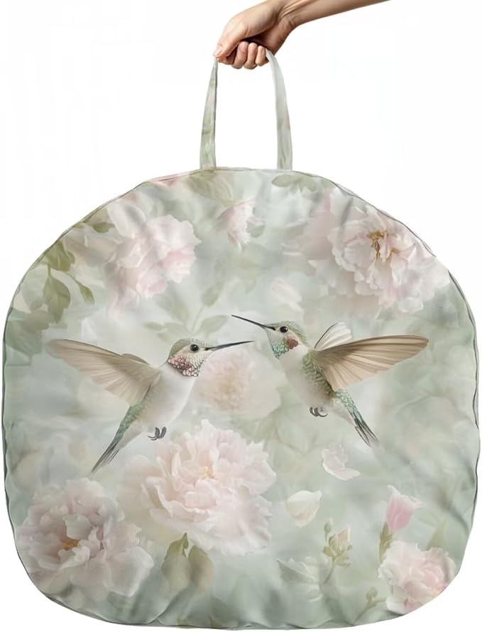 Hummingbird Pillow Covers for Breastfeeding Pillow Soft and Stretchy Breastfeeding Pillow Covers for Breastfeeding Mom,Cozy Nursing Slipcover for Boys and Girls Pillowcase