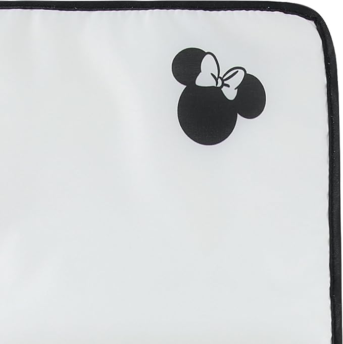 Disney Mickey Mouse Baby Multi-Functional Diaper Bag Backpack with Changing Pad, Stroller Attachment and Insulated Bottle Holder Pockets