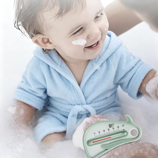 CHILDWEET Water Thermometer for Bath Tub, Penguin Floating Cartoon Design, Accurate Temperature Measurement Tool for Newborn and Safety Random Color