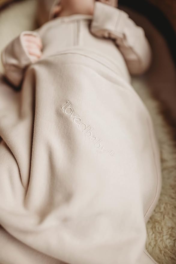 L'ovedbaby Unisex Baby Organic Cotton Swaddle Blanket, GOTS Certified, 37" x 37" Super Soft & Hypoallergenic