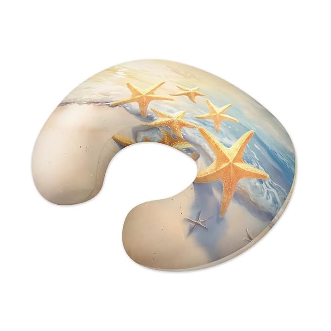 Beach Pillow Cover for Infant Snug, Removable Soft Breastfeeding Pillow Slipcover for Baby Boy Girl, Durable Neutral Breastfeeding Pillow Cover