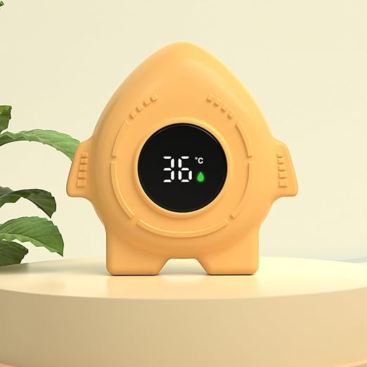 Bath Thermometers Detector for Newborns Toddler Cartoon Rockets Design Water Temperature Meter Floating Toy Detector