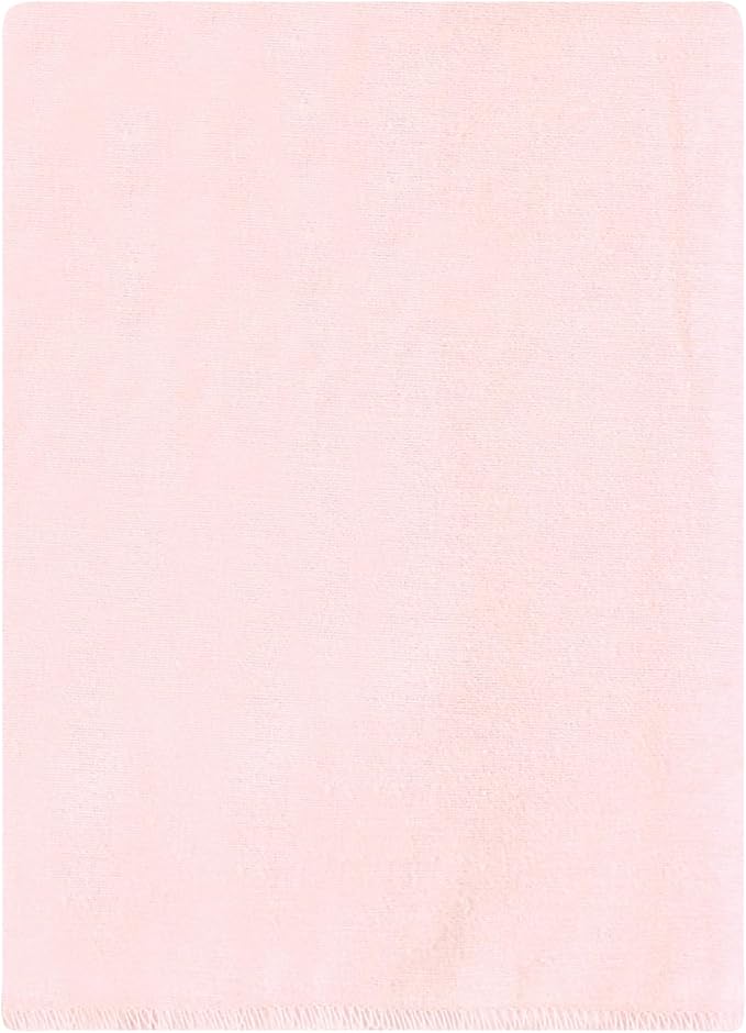 Hudson Baby Unisex Baby Cotton Flannel Burp Cloths Bundle, Blush Navy Floral, One Size (Pack of 2)