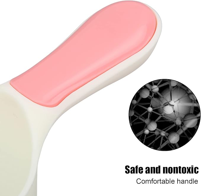 Omabeta Precise Baby Bath Rinse Cup Safe Durable Comfortable Handle for Kids Bathing Bright Color Plastic