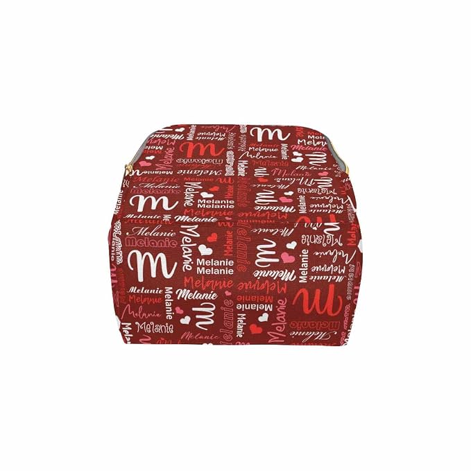InterestPrint Personalized Monogram Name Custom Nursing Diaper Nappy Casual Daypack Shoulder Backpack Bag for Sister BFF Shopping Present