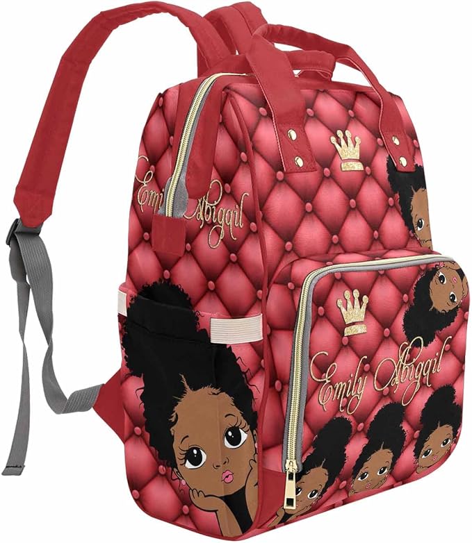 D-Story Personalized Name Compartment Custom Name Backpack For Girls Personalized Baby Bag Customized Gift Customized Gift