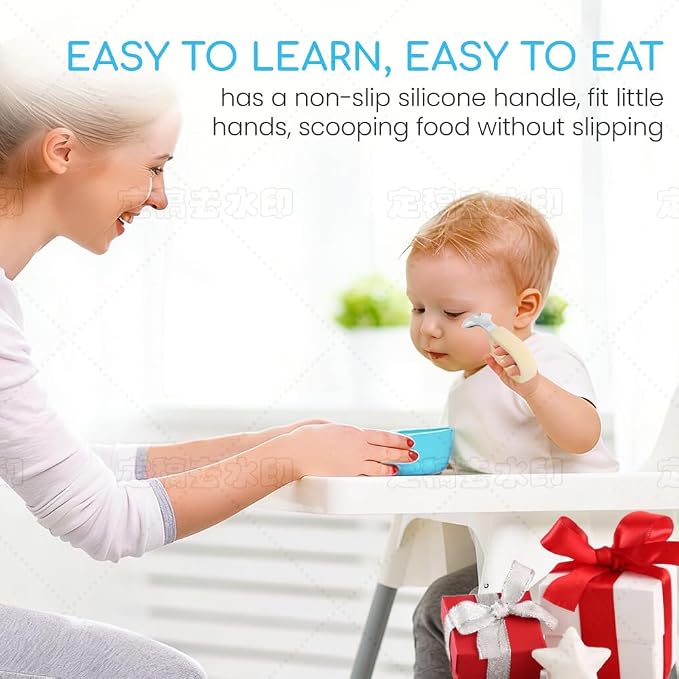 Kids Utensils Set, 18/8 Stainless Steel Spoons and Forks, BPA Free, Dishwasher Safe, Children Safe Toddler Flatware