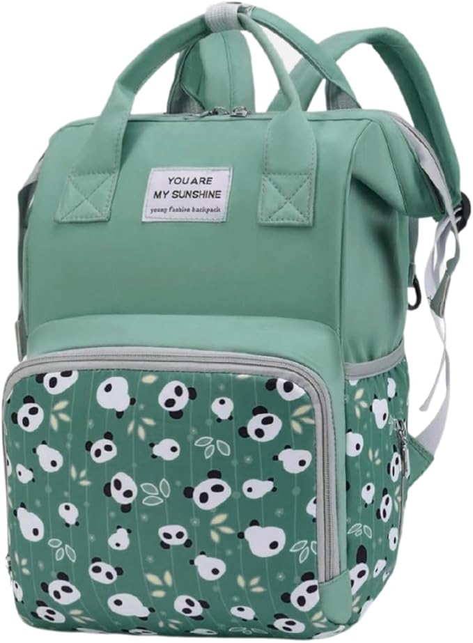 Baby Diaper Bag Backpack - Baby Boy Diaper Bag With Insulated Bottle Pockets & Stroller Straps - Pañaleras para Bebe - Toddler Diaper Bag Backpack - Travel Diaper Bag - Unisex Baby Bag. Green