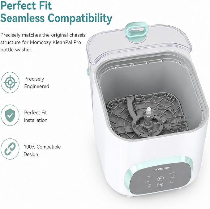 Replacement Bottom Tray for Momcozy KleanPal Pro Bottle Washer | Restore stable performance with a replacement bottom tray designed for a secure fit with Momcozy KleanPal Pro