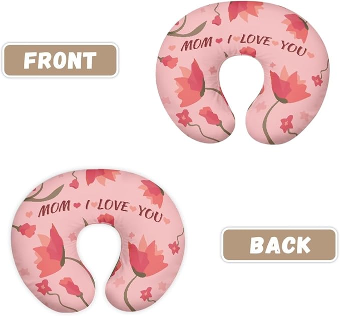 Mother's Day Bottlefeeding Pillow Detachable Newborn Original Breastfeeding Slipcover Case and Positioner Removable Head Support Protector Cushion Essential Propping Baby