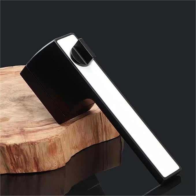 Zinc Alloy Ecological Door Lock Magnetic Suction Mute One Word Lock Modern Minimalist Bedroom Interior Invisible Door Handle 1Pcs(60A1 Black)