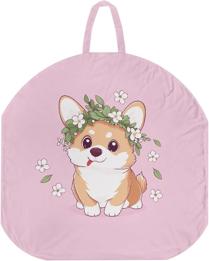 Cute Corgi Nursing Pillow Cover Case Plush Breathable Breastfeeding Pillow Slipcover Fits Nursing Pillow Super Soft Snug Positioners for Baby Boy Baby Girl Feeding Cushion Cover