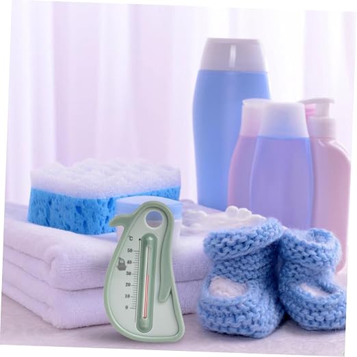 Bath Thermometer for Infants and, Penguin-Shaped Floating Temperature Measurement Tool, Safe Bath Water Monitor for Newborns and Random Color Random Color