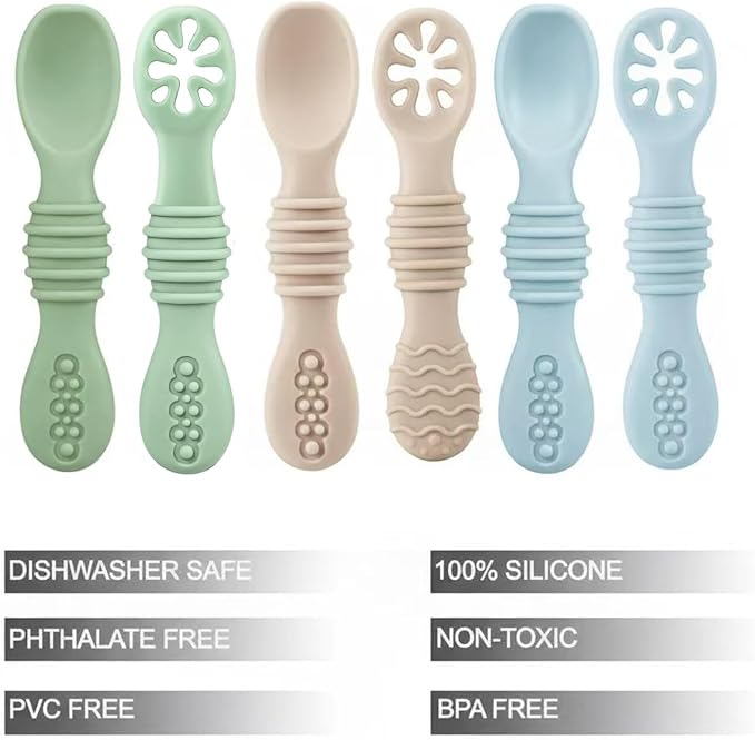 PandaEar Silicone Baby Feeding Set