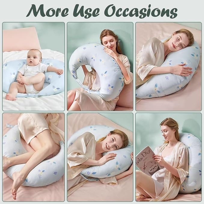 Dyoart Baby Nursing Pillow Cover,Personalized Name Comfortable Nursing Covers,Breastfeeding Pillow Slipcover for Bottle Feeding,Custom Gifts for Toddler Infant(one Size)