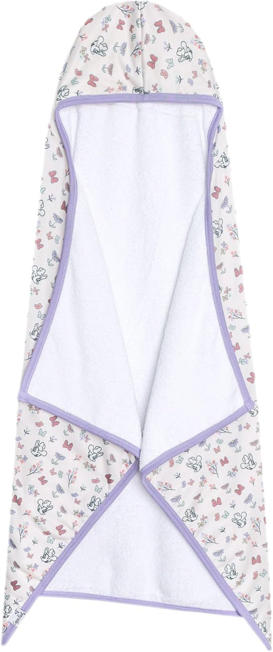 Copper Pearl Premium Big Kid Hooded Towel Minnie Mouse's Bowquet