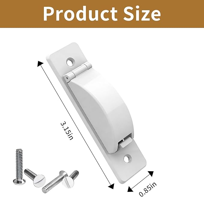 Light Switch Cover Guard, Child Proof Switch Guard 2 Pack for Toggle Switch, Prevent Kids from Turning Lights On/Off, Easy Install Wall Switch Protector (White)