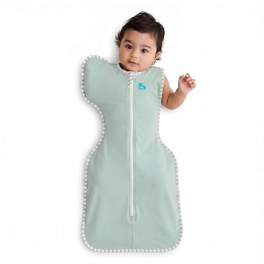 Love to Dream Swaddle Up Transition Swaddle, 1.0 TOG, Patented Zip-Off Wings, Gently Help Baby Transition from Being Swaddled to Arms Free When Showing Signs of Rolling, 13-19 lbs, ChickenRun