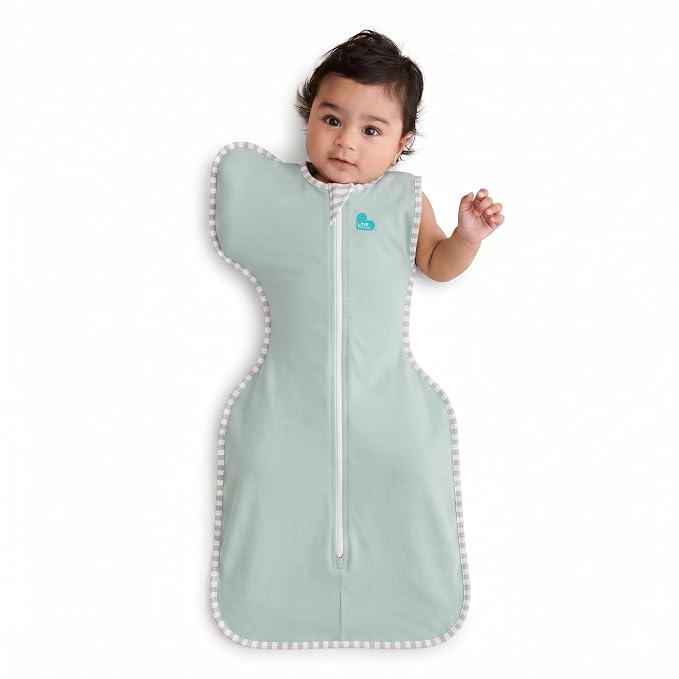 Love to Dream Swaddle Up Transition Swaddle, 1.0 TOG, Patented Zip-Off Wings, Gently Help Baby Transition from Being Swaddled to Arms Free When Showing Signs of Rolling. 19-24 lbs, Chicken Run