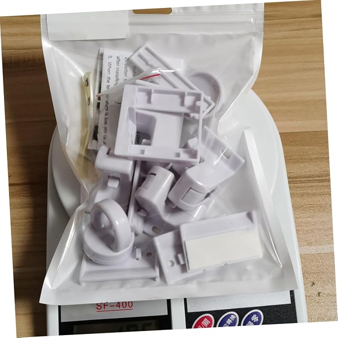 FAVOMOTO 4sets Multi-functional Invisible and Cabinet Latches for Childproofing Furniture Easy Installation for Home Safety