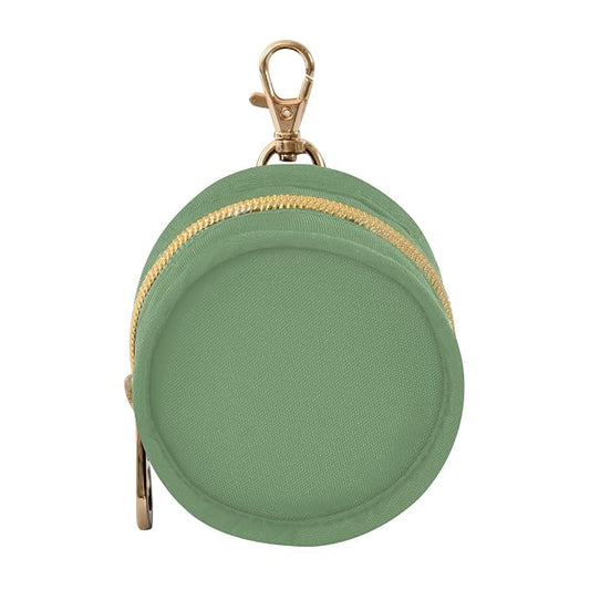 Sage Green Pacifier Holder Case Newborn Pacifier Storage Pouch for Boys Girls Easy Attach to Diaper Bag Portable Baby Essentials Container
