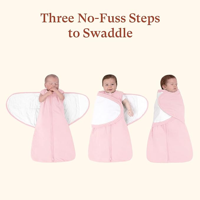 1.0 TOG Swaddle Sleep Sack, Adjustable Wearable Blanket for Babies 6-15 Months, Perfect for New Moms, Medium