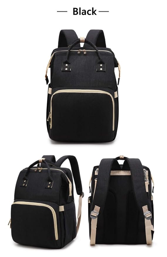 Personalized Diaper Bag with Name Embroidered Mommy Bag Backpack X-Large Foldable Stretchable