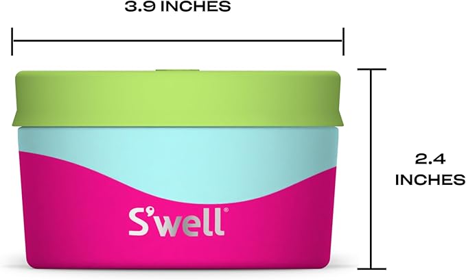 S'well Stainless Steel Food Canister, 10oz, Dragonfruit, Single Walled Durable Construction, BPA Free, Dishwasher Safe