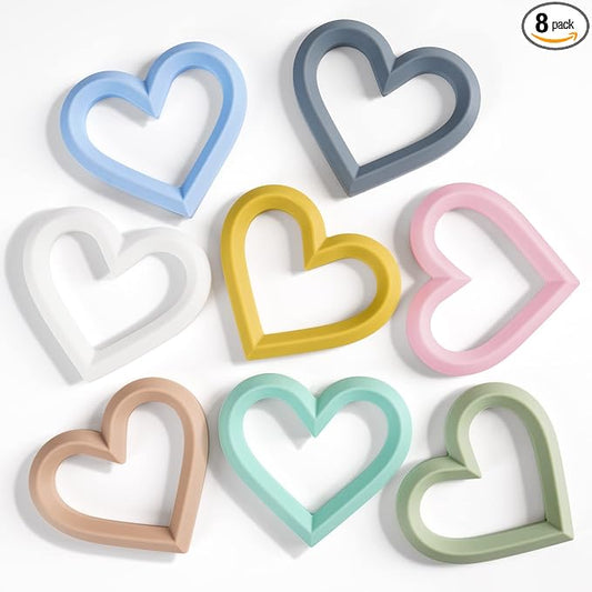 Baby Teether Silicone Teething Toys for Babies 6-12 Months 0-6 Months,Baby Chew Toys Teething Relief,Gifts for Babies,BPA-Free
