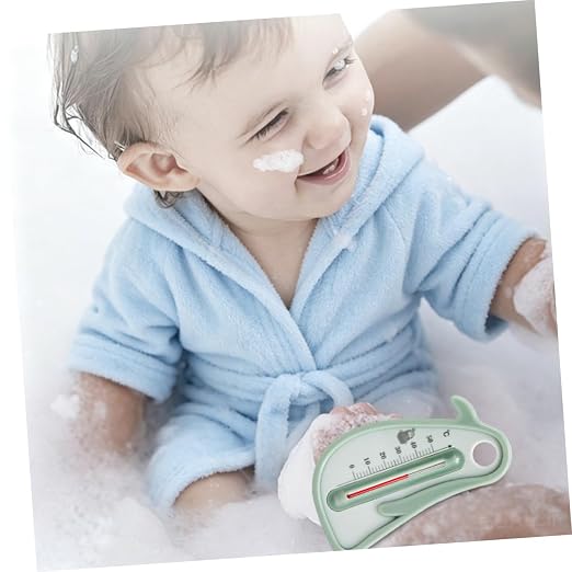 Milisten Penguin Bath Thermometer for Infants, Cartoon Water Temperature Measurement Tool, Safe Bath Tub Thermometer for Newborns and Random Color