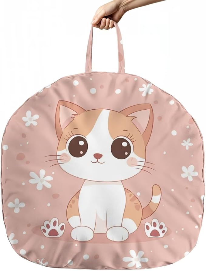 Cute Kitten Pillow Covers for Breastfeeding Pillow Soft and Stretchy Breastfeeding Pillow Covers for Breastfeeding Mom,Cozy Nursing Slipcover for Boys and Girls Pillowcase
