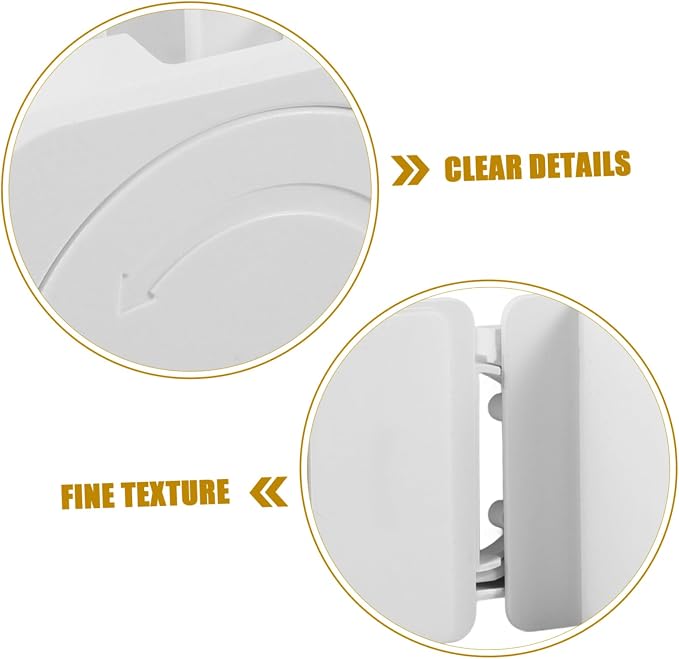 Tofficu Boy Girl Safety Locks Cabinet Locks for Boy Girl Babyproof Easy to Install Stylish Design