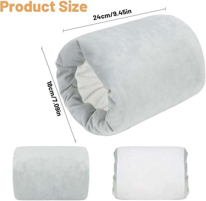 KAKIBLIN Baby Feeding Arm Pillow,Baby Nursing Arm Breastfeeding Pillows Support for Newborn Mom and Babies,Portable and Washable,Ergonomic Nursing arm Pillow for Feeding Newborn(Gray)