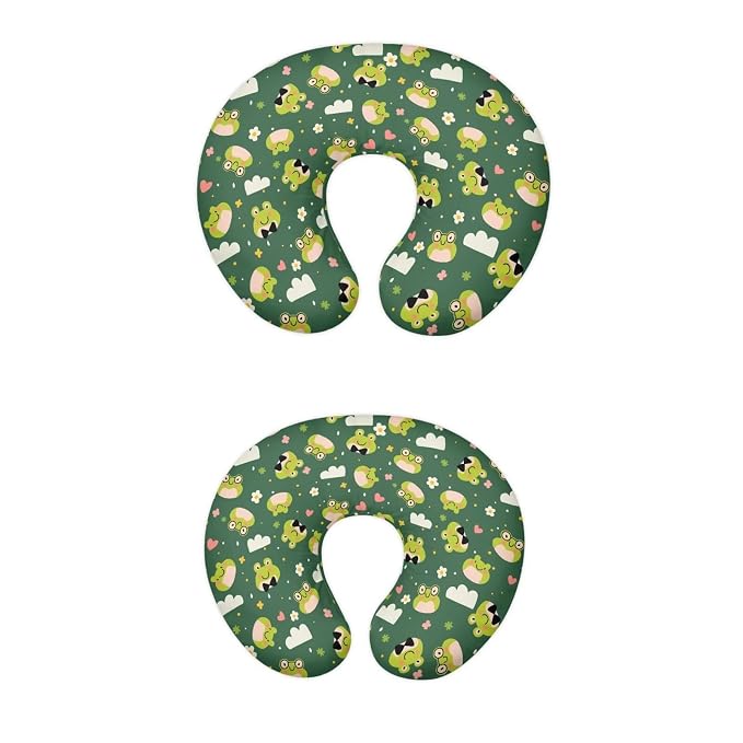 Cloud Cute Frog Nursing Pillow Cover for Baby Boy Girl Breastfeeding Nursing Pillow Slipcovers Super Soft Stretchy Replaceable Pillow Cover Slipcover