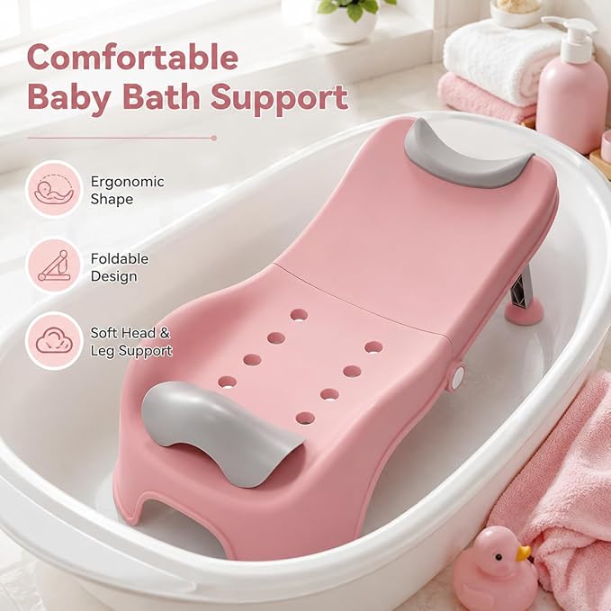 Adjustable Children's Shampoo Chair, Hair Washing Station for Kids Children's Shower Seat, Hair Wash Basin is Suitable for 0-5 Years Old Bath seat Bathtub Household Design