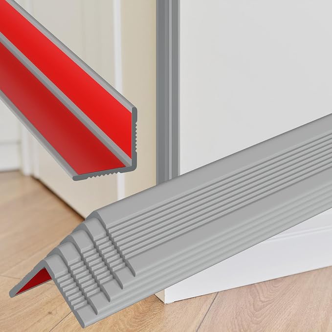 TONGMO 5 Pack Wall Corner Protectors, 23.6" L x 1.57" W x 0.15" TH Self Adhesive Corner Guard, PVC Wall Edge Protector with Strong Adhesive for Sharp Edge Protection & Cover Damaged Corners