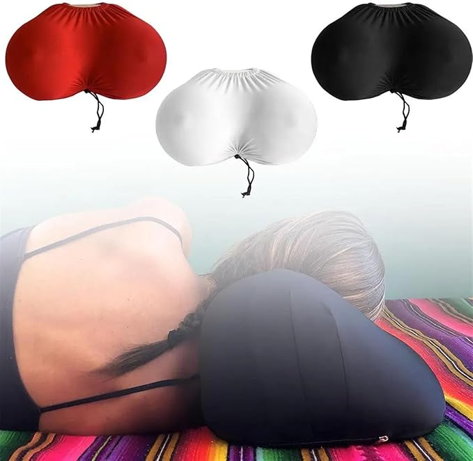 Comfort Chest Pillow Breast Cushion Breast Pillow Back Pillow Chest Cushion Side Sleeping Pillow (Color : Blue)