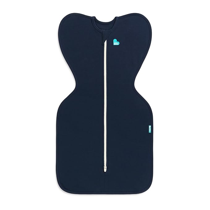 Love to Dream Swaddle UP, Baby Sleep Sack, Self-Soothing Swaddles for Newborns, Get Longer Sleep, Snug Fit Helps Calm Startle Reflex, Newborn Essentials for Baby, 1.0 TOG, Newborn 5-8.5 lbs, Navy