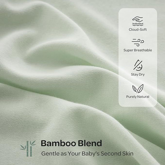 Momcozy Swaddles for Newborns, Quiet Fastener Swaddle Suitable for Infant 0-3 Months, New-Parent-Friendly Sleep Sack, Reduce Startle Reflex, Newborn Boys Girls Registry Essentials, 2-Pack, Serenity