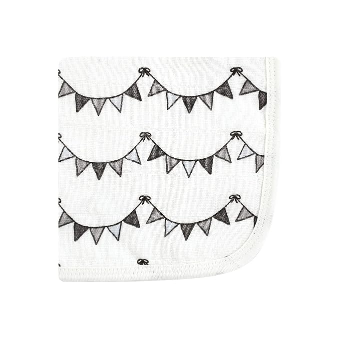 Hudson Baby Unisex Baby Cotton Muslin Washcloths, Royal Safari, One Size