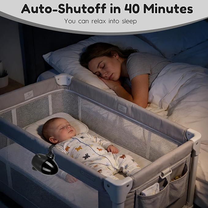 Portable Stroller Rocker Sleep Aid, Fits All Strollers and Prams,Gently Rocks Any Stroller or Pram, Rechargeable Bouncer with Adjustable Speed Black